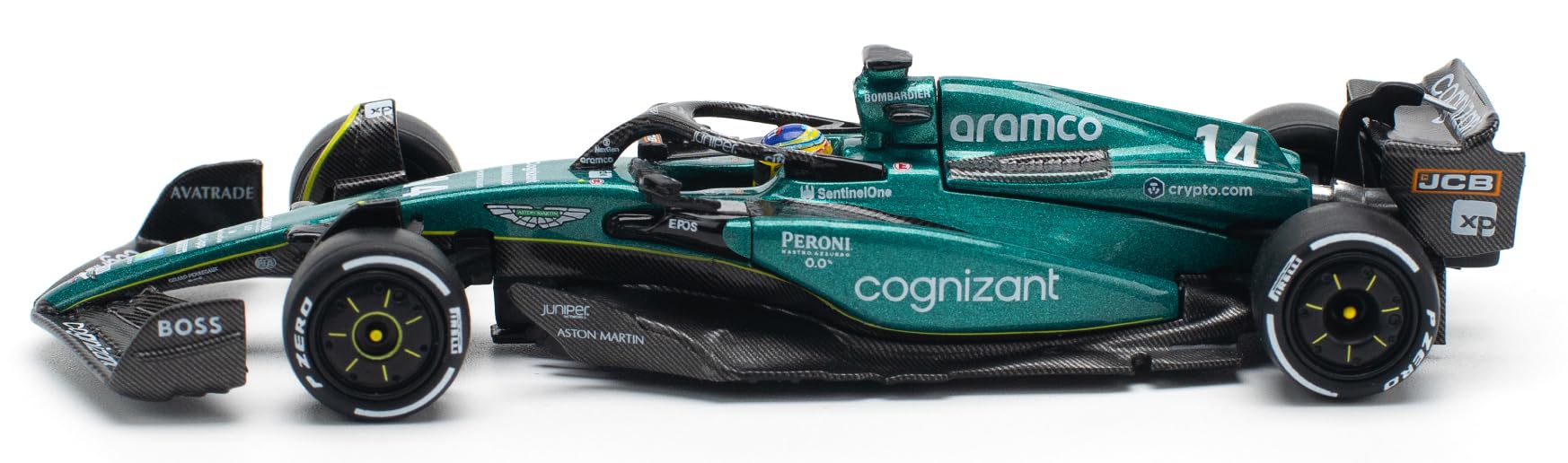 Amazon | POP RACE 1/64 アストン マーティン AMR23 F1 - #14 F